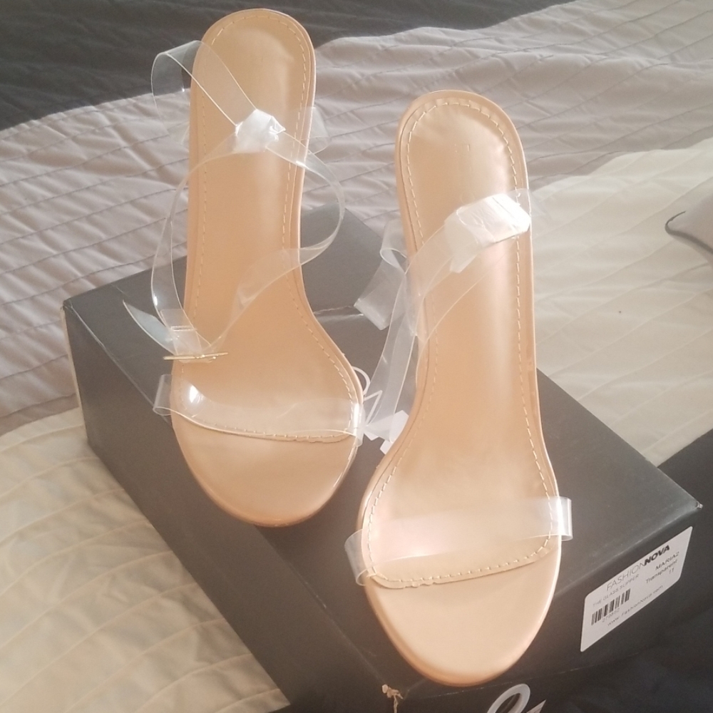 Glass Slipper Heels